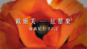 海鷗紀行 EP.2｜紅罌粟 Red Poppy, 1927 — 喬琪亞.歐姬芙 Georgia  O'keeffe