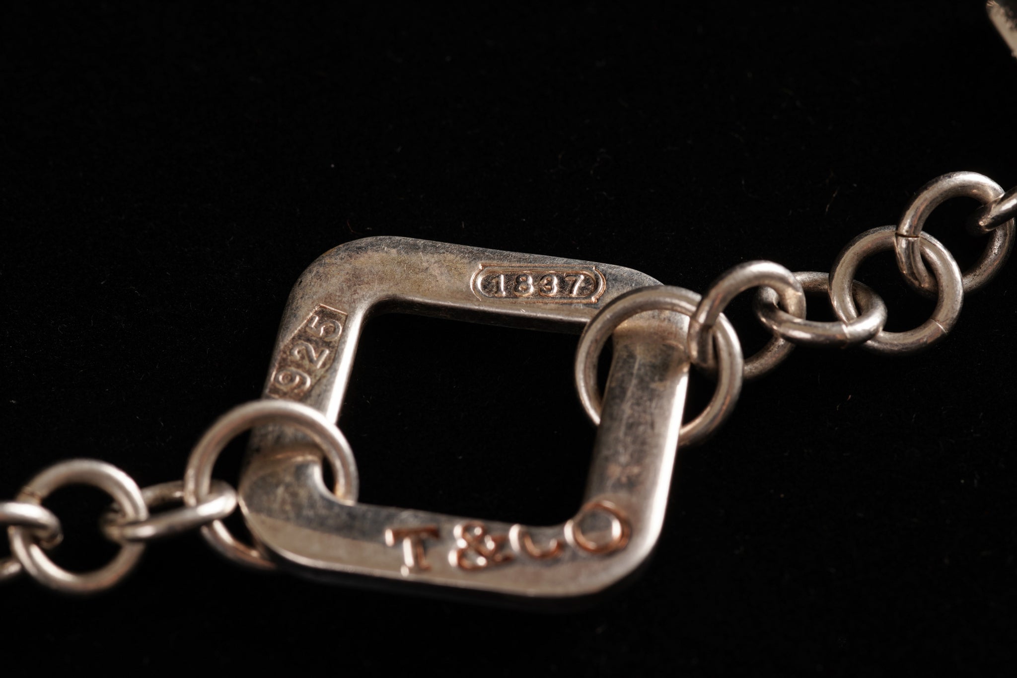 Tiffany & Co. 經典銀質手鏈