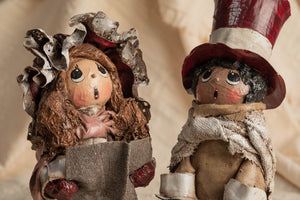 多莉・道爾 Dolly Doyle 手作聖誕頌歌紙漿娃娃