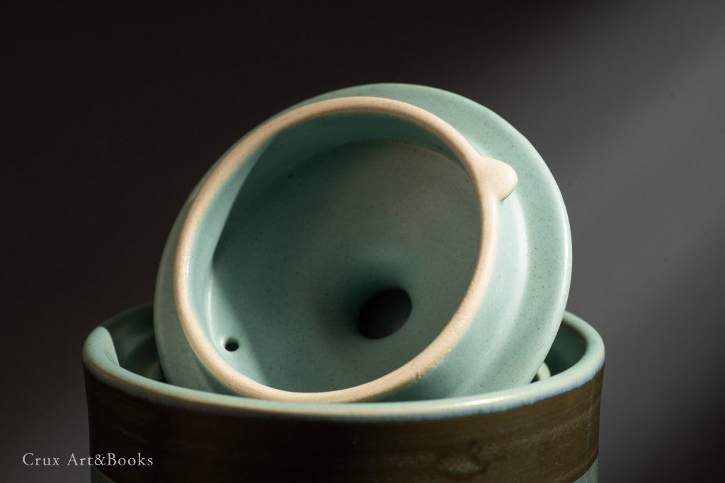 藍色復古咖啡壺