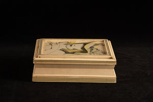 美國 Art Deco 風格裝飾鏡盒