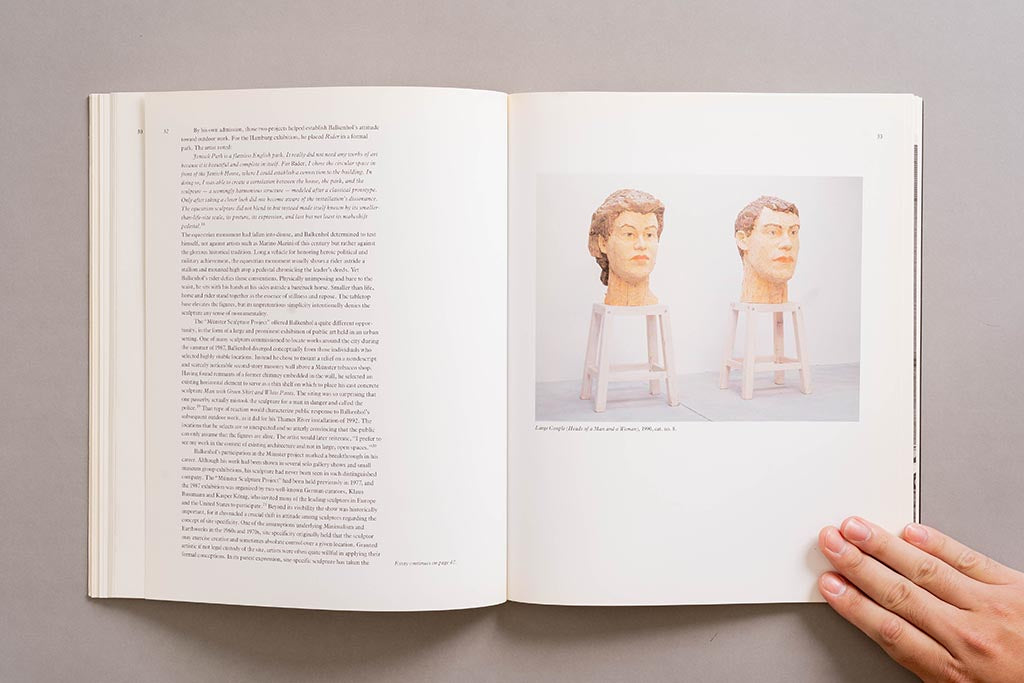 Stephan Balkenhol: Sculptures and Drawings（中譯：史蒂芬·巴爾肯霍爾：雕塑與素描）