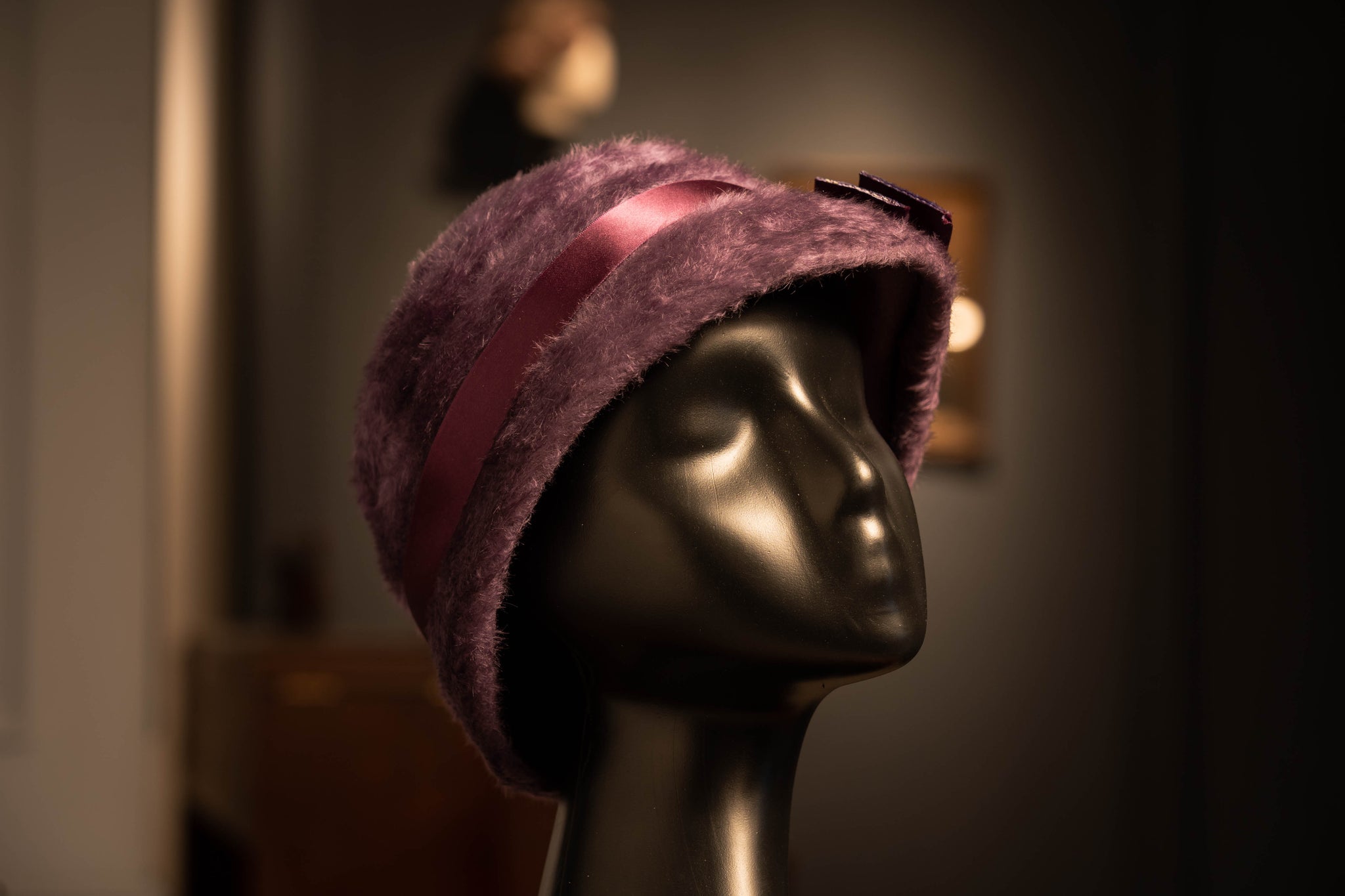 紫影風華毛氈帽
