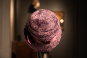 紫影風華毛氈帽