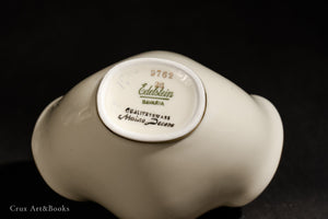 德國 Edelstein BAVARIA 牙白釉金彩描邊陶瓷調料罐