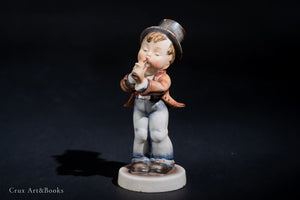 德國 Hummel 小喇叭手陶瓷塑像