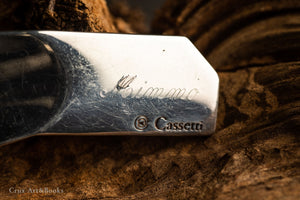 極稀有義大利 Cassetti 鍍銀紳士隨身工具組